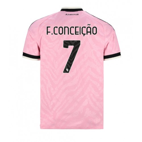 Juventus Francisco Conceicao #7 Vieraspaita 2026-27 Lyhythihainen